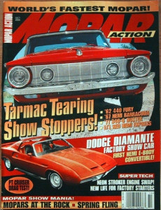 MOPAR ACTION 2000 OCT - DIAMANTE, HEMI Li'l RED